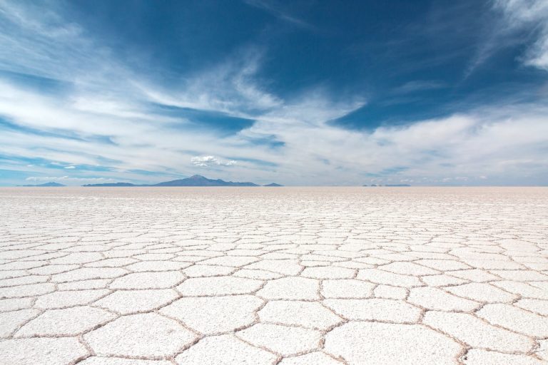 Salt cracks